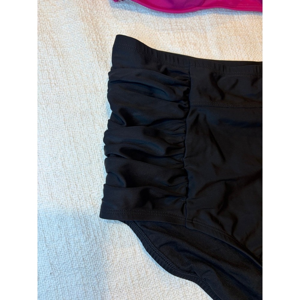 Shade & Shore High Neck Braided Strap Top  & Full coverage High Waist Bottom - Picture 6 of 10